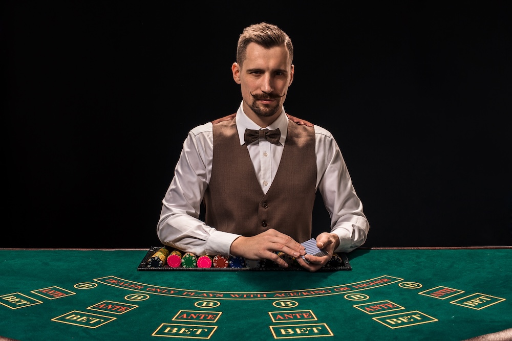 Illustration du métier : Croupier (h/f/x)