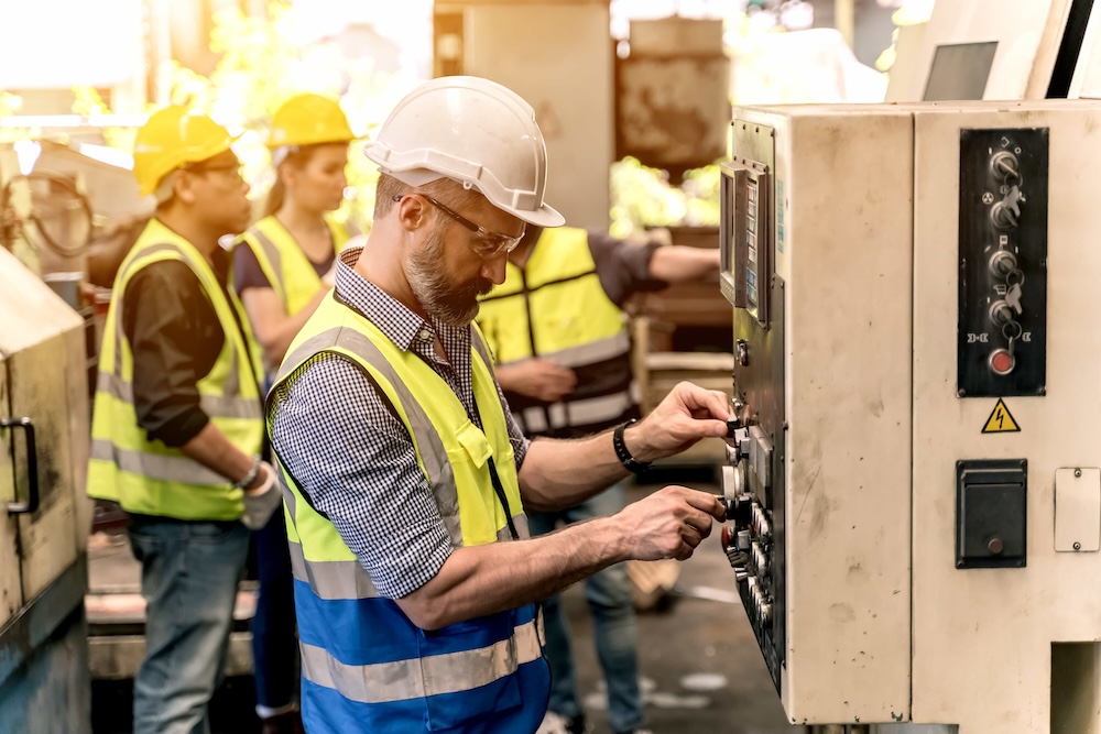 Illustratie van het beroep : Technicus productieproces en methodes