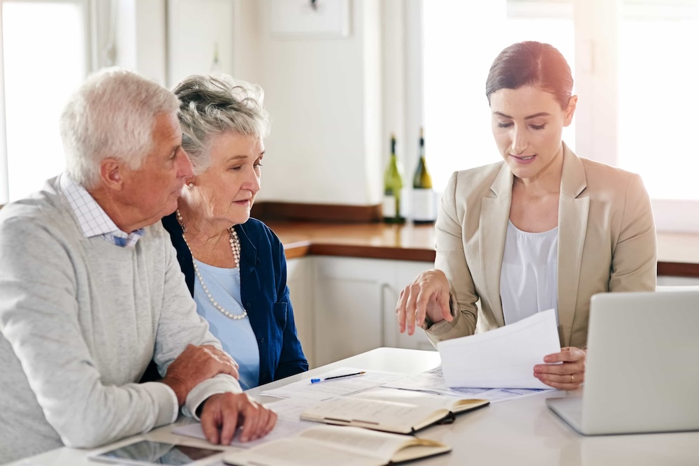 Illustratie van het beroep : Adviseur financieel vermogen