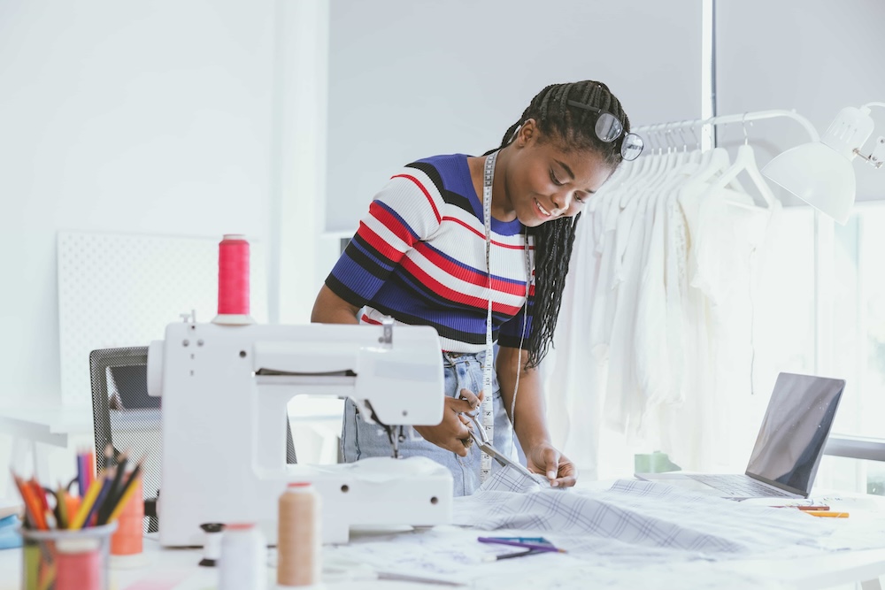 Illustratie van het beroep : Costumier