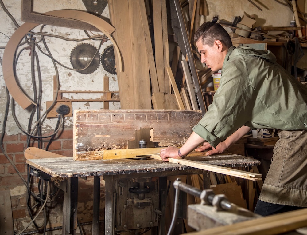 Illustration du métier : Menuisier d'atelier (h/f/x)