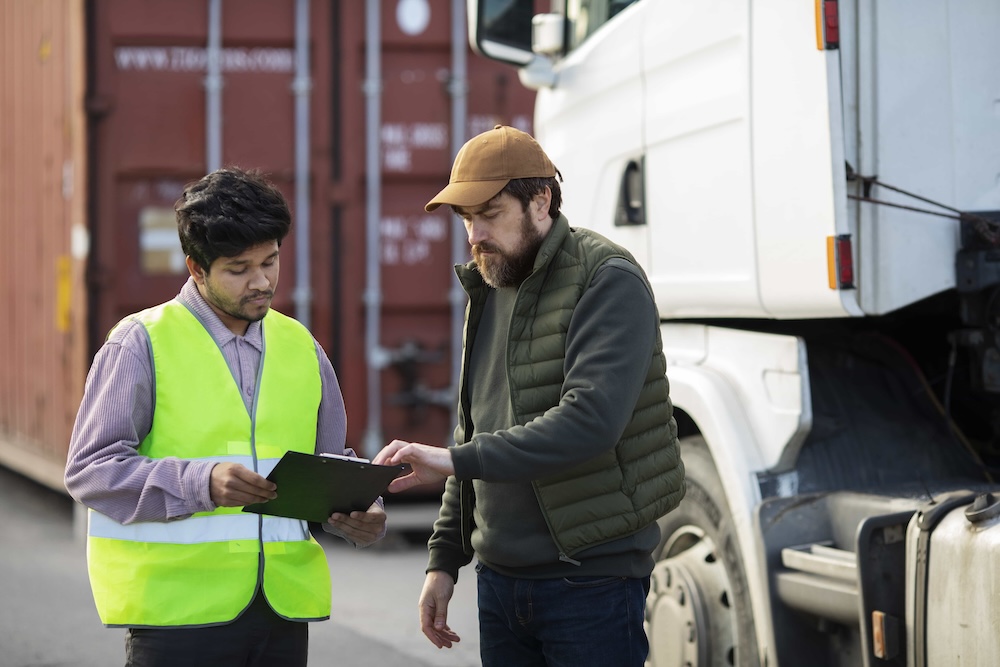 Illustration du métier : Responsable de l'organisation du transport routier des marchandises (h/f/x)