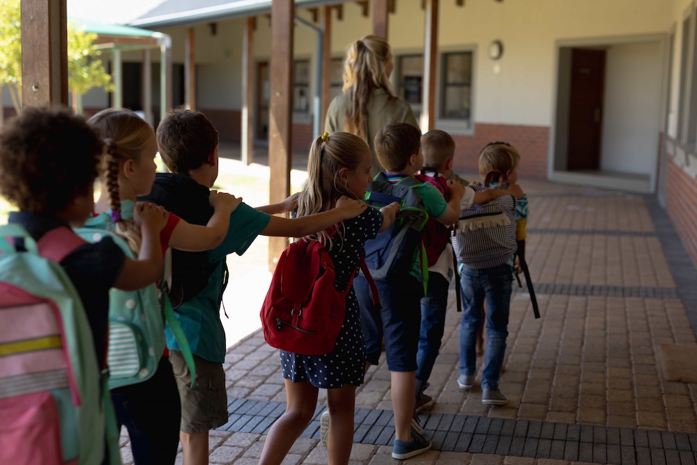 Illustratie van het beroep : Kinderbegeleider schoolgaande kinderen