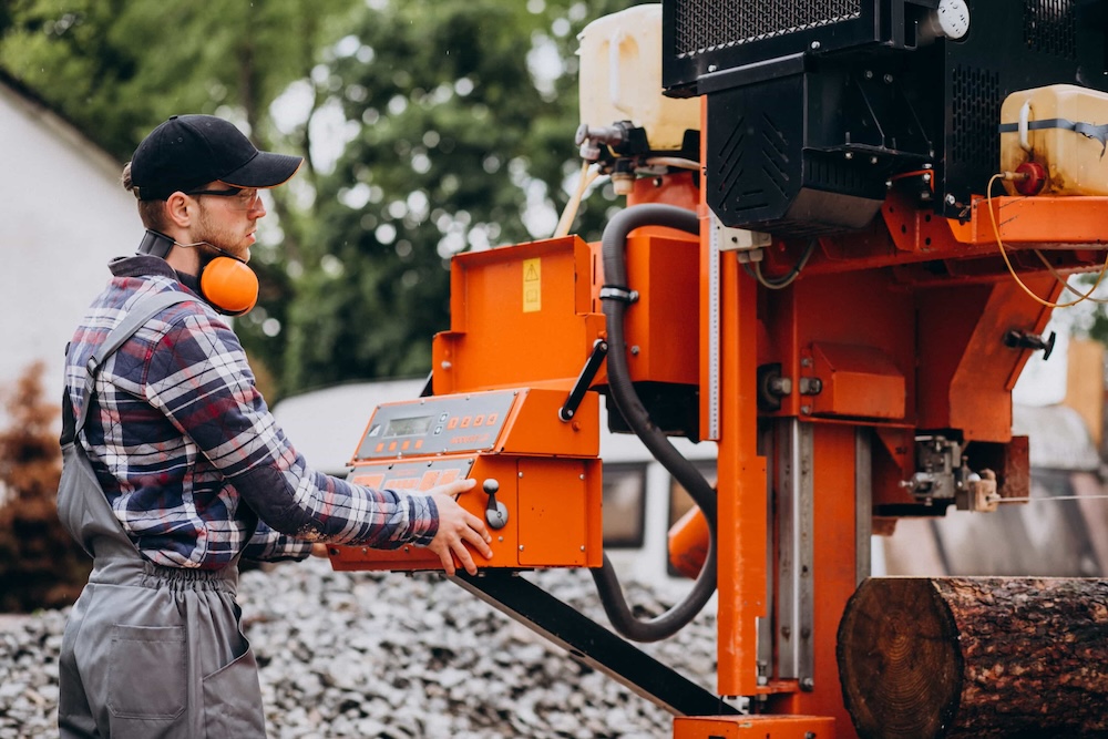 Illustratie van het beroep : Bediener machines horizontale boringen