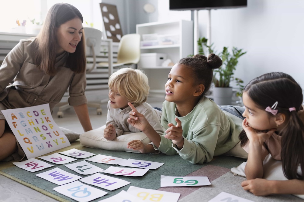 Illustratie van het beroep : Leerkracht buitengewoon kleuteronderwijs