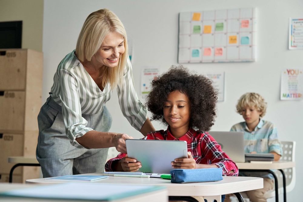 Illustratie van het beroep : Leerkracht buitengewoon lager onderwijs