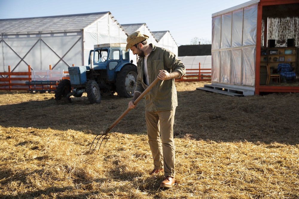 Illustration du métier : Ouvrier agricole (h/f/x)